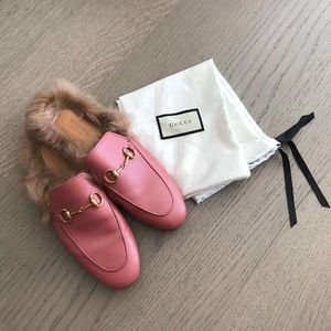 Authentic Gucci Princeton Leather Slipper